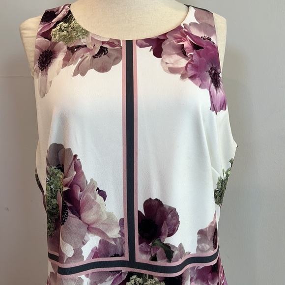 Ted Baker Floral Dress - Size 5 (XL/12-14) - Picture 2 of 12